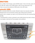 Mazda radio panel with Bluetooth car kit controls for Wireless Hands Free Bluetooth Car Kit With USB AUX Port And Three Point Five Millimeter Audio Jack Built In Microphone Clip On Design Bluetooth Five Oh Crystal Clear Calls Steering Wheel And Radio Panel Controls Compatible With Mazda RX8 RX7 CX7 MPV MX5