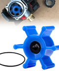 Beefed Up Impeller And O Ring Kit For Milwaukee M18 Transfer Pumps Replacement 49-16-2771 49162771 Upgraded Water Pump Repair Accessories Blue With Easy Fit Durable Build Noise Reduction And Corrosion Resistant Parts blue impeller and O-ring