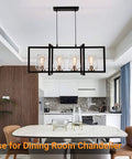 Dining room chandelier with two pack clear glass lamp shade in wine cup shape for pendant lights, ultra clear transmittance.
