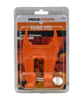 Portable Chainsaw Filing Vise For Field Sharpening And Maintenance Secure Teeth In Wood With A Tight Clamp No Assembly Required Fits Most Bar Sizes Easy To Use For Safe Precise Saw Chain Sharpening On The Go, orange in package