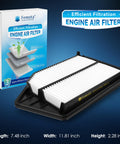 Engine Air Filter Pre Oiled For Acura TLX 2.4L L4 And Honda Accord 2.4L L4 2013-2017 2015-2020 with packaging