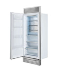 Twenty Eight Inch Built In Convertible Refrigerator And Freezer 13 Cu Ft White Kitchen Essentials interior view with shelves and drawers.