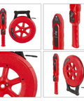 Pipe Blockage Detector And Water Pipe Locator For Metal And PVC Piping with red body, wireless probe, IP67 rating