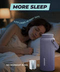 Keep Your Nursing Stash Chill Without Any Stress Using This Leakproof Breast Milk Travel Chiller That Attaches Straight To Pumps And Keeps Fresh Milk Cold All Day Long, placed beside a sleeping mother.