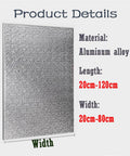 Refrigerator Side Heat Shield Board For Kitchen Protection In Dorms And Rentals Durable 70 By 40 Cm displayed with size info