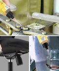 Application of Door Hinge Lubricant With 1 Oz Needle Oiler For Quick Squeak Fix On Doors, Locks, Tools, And Bicycles