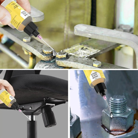 Application of Door Hinge Lubricant With 1 Oz Needle Oiler For Quick Squeak Fix On Doors, Locks, Tools, And Bicycles