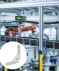 L Shape Corner Bracket Set For T Slot Inside Joints Built Tough From Aluminum Alloy For 2020 Series Extrusion Profiles