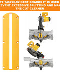 Kerf Plate Replacement For 10 Inch And 12 Inch Non Sliding Miter Saws Fits DWS713 DWS715 DWS716 DW705 Throat Plate
