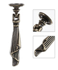 Set Of 4 Vintage Retro Zinc Alloy Cabinet Pull Ring Handles For Kitchen Cabinets Dressers Cupboards Rustic Furniture Hardware Easy Install, detailed view of handle design.