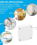 Quiet Automatic Rope Spring Door Closer for Home Use, Self Closing Door System With ABS And Steel Wire, application scope.