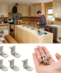 Heavy Duty 3/16 Inch Shelf Pins For Cabinets, Right Angle Metal Pegs Built Tough To Keep Your Shelving Squared Away, Super Durable Load Bearing Hardware, 25 Pack with installation scene