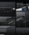 Plug In And Crush Lag With This Top Tier External Gpu Dock showing DC power supply port and PCIe 4.0 x4 interface.
