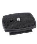 Non Slip Camera Quick Release Plate 43mm For Tripods And Cameras No Hassle Quick Attach Secure Mount With Stable No Slip Grip Lightweight Plastic Construction