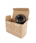 Outdoor Roller Skate Wheels 32mm By 58mm 90A Black Eight Pack in open box visible, designed for park ramps street bowls cruising.