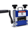 Ycauty Efficient Hand Crank Wire Stripper Machine For 3.5-17Mm Electric Cables showing crank handle and stripping mechanism.
