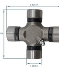 U Joint Kit 5 134X OSR For 1310 1330 Series Universal Joints Replacement With Outside Snap Ring dimensions shown