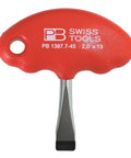 Film Tool 1387 T-Handle Slotted Camera Screwdriver For Pro Grade Cine Gear, Swiss Made, Lifetime Warranty, Ergonomic Grip