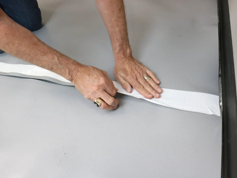 Premium Underlayment For Luxury Vinyl Laminate And Hardwood Floors Beat The Noise Sound Pad 100 Square Foot Roll installation process