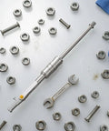 Hardcore Heavy Duty Internal Bearing Puller Two Jaw Extractor Kit For Mechanics And Car Guys Easy To Operate Smooth Removal Tool Standard Version Perfect For Pulling Out Stubborn Locked Parts Without Any Damage To Your Machinery Or Engine, metal parts