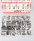 Get Your Hands On This Awesome 300PCS Stainless Steel Compression Spring Assortment Kit With 23 Varied Sizes Perfect for Mechanical Repair Electronic DIY Projects And Car Gadgets To Fix Doors Umbrellas Piano Keys And Kitchenware Like A Boss Today. 304 stainless steel spring kit, 300 pieces, assorted sizes