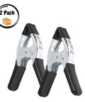 Mr. Pen 6-inch metal spring clamps, 2-pack, heavy-duty with black handles