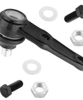 2Pc Front Lower Ball Joint Set For Mazda 323 1986-1989, GLC 1984-1985/1981-1983, Mercury Capri 1991-1994, Tracer 1987-1989 Left And Right, Easy Install Drop-In Replacement, Durable SAE Spec Suspension Kit K9607 black steel ball joint with bolts and nuts
