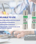 Fast Acting Replacement Fuses For Digital Multimeters 11A 1000V And 440mA 1000V Pack Of 6 Ideal For Fluke And Other DMMs