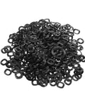 500 Pcs Wave Washers Kit With Steel Compression Springs Elastic Gasket For Serious Impact Resistance Keeps Things Tight And Cushes In Thrust Loading Setups For Electrical Auto Marine And Home Projects., black wave washers pile