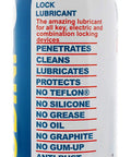 Pro Grade Lock Lube Spray 11 Oz Greaseless Graphite Free Dielectric Cleaner And Protectant For Door Locks Hinges Latches And Electronics Anti Rust Formula Trusted By Pros