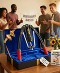 Upgraded Hydraulic Arm Exerciser For Home Gym Chest Workout With Adjustable 10 Gears in a gift box during a birthday celebration.