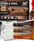 Leather And Vinyl Repair Kit For Tears Holes Scratches And Peeling On Leather And Vinyl Furniture Car Seats And Jackets