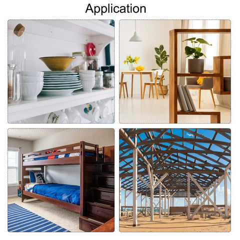 Real Deal 304 Stainless Steel Dowel Pins Built Like A Tank For Wood Bunk Beds And Heavy Duty Shelf Pegs Zero Rust Worry Support Hardware Smooth Centerless Finish No Sweat Setup Pack Of 2 used in various applications like bunk beds and shelves.