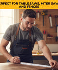 Man using Peel And Stick Measuring Tape For Layout And Cutting Stations Sixteen Foot Length Seven Eighths Inch Width