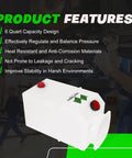 6 Quart Poly Power Unit Hydraulic Fluid Reservoir Tank For Heavy Duty Systems A Real Workhorse with features list