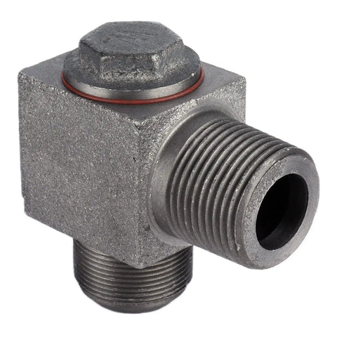 Heavy Duty Cast Iron Pneumatic Air Compressor Check Valve With 10mm Elbow Connector One Way Flow Built To Last Replacement Component