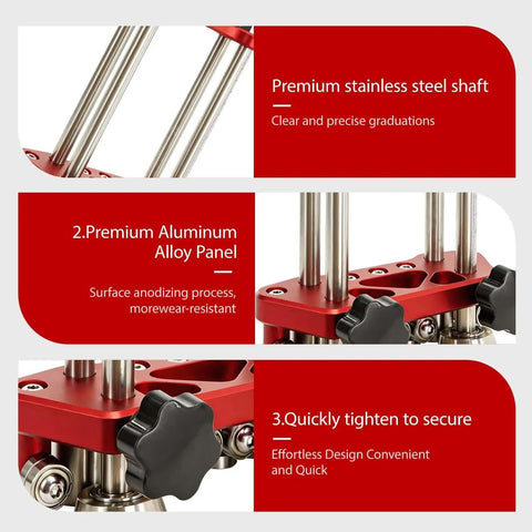 Premium stainless steel shaft and aluminum alloy panel on Dual Station Sheet Metal Roller and Bender for 0 to 100 Degree Bend Range.
