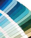 Pro Grade E3 Color Chart With 490 RAL Effect Colors Across 70 Pages, Featuring Metallic Gloss And Solid Swatches With Semi Matte Finish