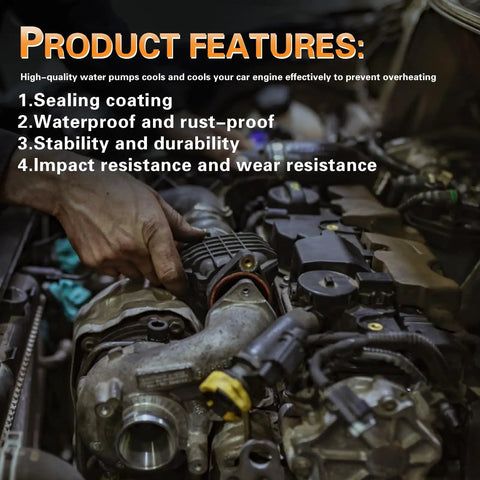 Installation of Direct Fit Water Pump And Thermostat Kit For 2008 Through 2017 Enclave, 2009 Through 2019 Traverse, 2007 Through 2016 Acadia, 2017 Limited And 2007 Through 2010 Outlook With 3.6L V6 Engine Replacement OE AW5103 1740078J00 12574355