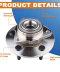Beefed Up Front Wheel Hub Bearing Pair For Dodge Ram 1500 2002 2003 2004 2005 2006 2007 2008 5 Lug Non ABS Replacement Kit