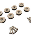 Slide Away Annoyances With These Screw On Chair Leg Glides Pack Of Eight 7 8 Inch Floor Protectors, durable polyethylene total of 8 with screws.