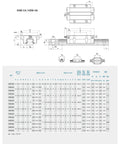 Premium High Precision Linear Guide Rail Kit With HGW15CA Carriage, Available In 600Mm Length For Super Smooth Sliding Motion And Low Friction Industrial Automation Projects Made Easy. technical drawing with dimensions