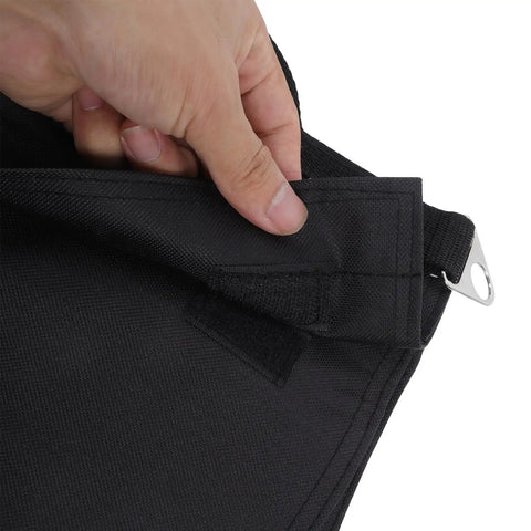 Close-up detail of Beefy Heavy Duty Photography Sandbag Weight Bag With Oxford Cloth showing metal ring and secure stitching.