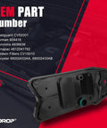 Crankcase Ventilation Filter Replacement CCV Breather Element For 6.7L ISB Diesel Engines with part numbers on red background