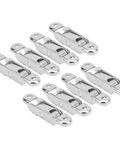 Heavy Duty Sliding Door And Window Track Roller With Silent Glide Replacement Pulley featuring double wheel build, set of eight.