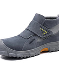 Welding Work Boots for Men With Steel Toe Safety and Slip On Comfort for Welders and Construction Pros Indestructible High Top Boots