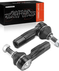 Pair Of Front Outer Tie Rod Ends For Volkswagen And Audi Vehicles Fits Jetta, Golf, Beetle, Passat, CC, Eos, GTI, R, Tiguan