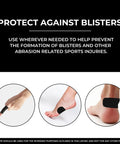 Protect against blisters with Premium Cotton Adhesive Tape For Skin Care Pain Free Removal Hypoallergenic Latex Free Gentle On Sensitive Skin 30 Pack