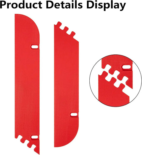 4 Pieces Miter Saw Throat Plate Set With Zero Backlash For A Flush Table Surface And Precise Cuts Pro Grade Replacement Table Insert