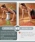 Push Up Assist Trainer For Beginners No Sweat With Waist And Core Support, Spring Loaded Push Up Helper vs traditional push-ups